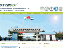 Tablet Screenshot of kingkady.com